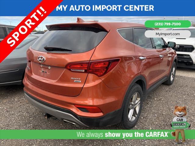 used 2017 Hyundai Santa Fe Sport car, priced at $12,533