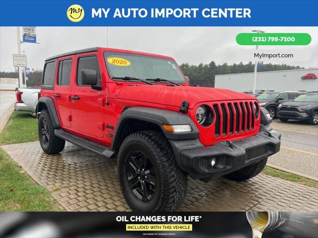 used 2020 Jeep Wrangler Unlimited car, priced at $27,025