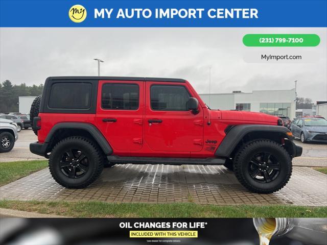 used 2020 Jeep Wrangler Unlimited car, priced at $27,025