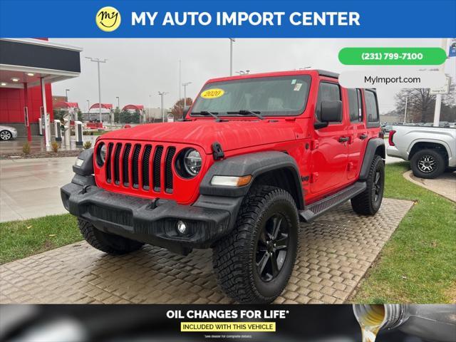 used 2020 Jeep Wrangler Unlimited car, priced at $27,025