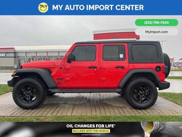 used 2020 Jeep Wrangler Unlimited car, priced at $27,025