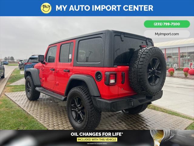 used 2020 Jeep Wrangler Unlimited car, priced at $27,025