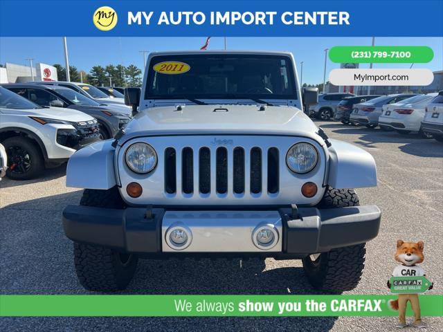 used 2011 Jeep Wrangler Unlimited car, priced at $13,242