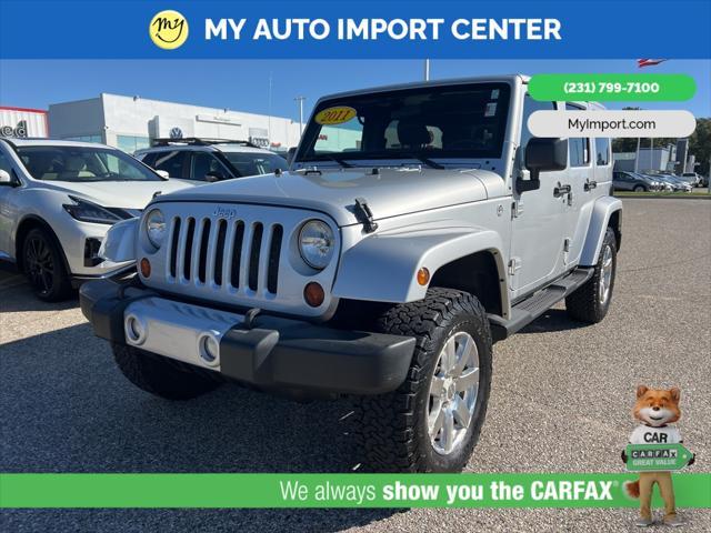 used 2011 Jeep Wrangler Unlimited car, priced at $13,242