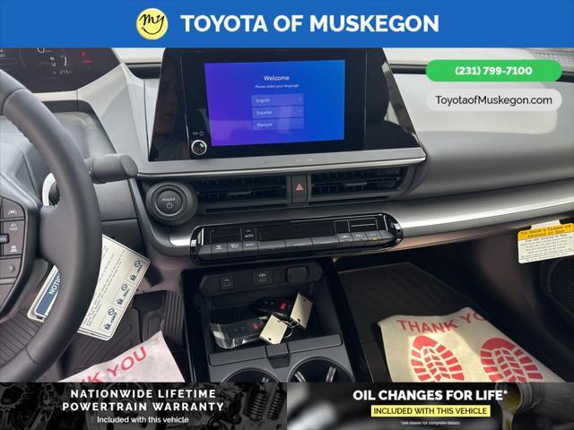 new 2025 Toyota Prius car, priced at $31,544