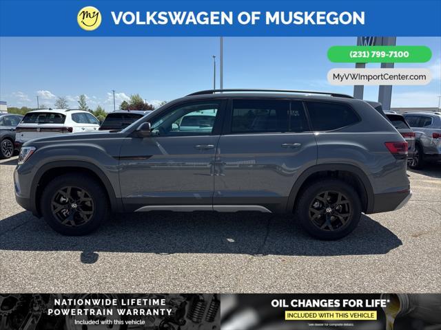 new 2025 Volkswagen Atlas car, priced at $48,101