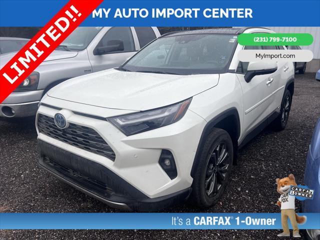 used 2022 Toyota RAV4 Hybrid car, priced at $33,395