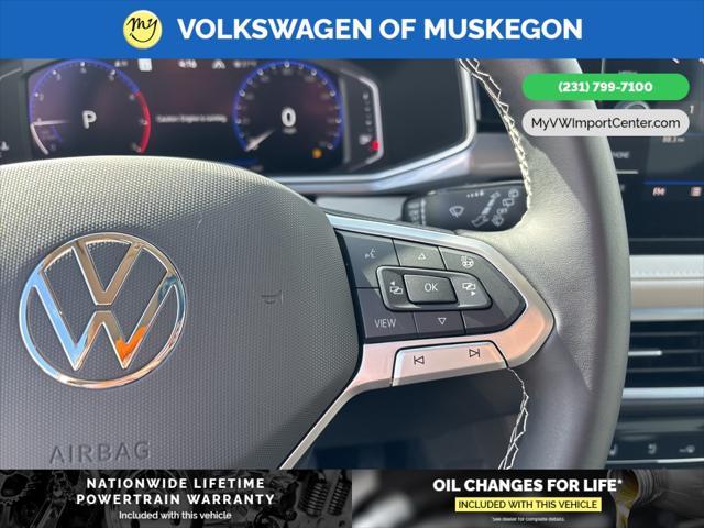 new 2025 Volkswagen Taos car, priced at $36,121