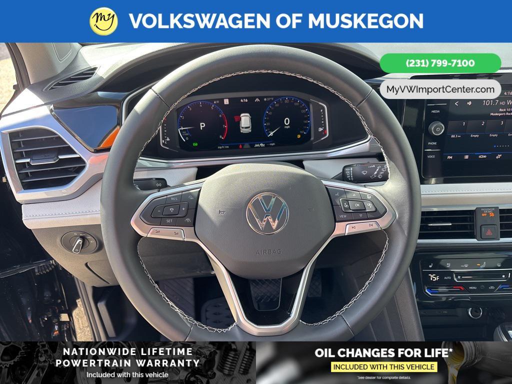 new 2025 Volkswagen Taos car, priced at $37,621
