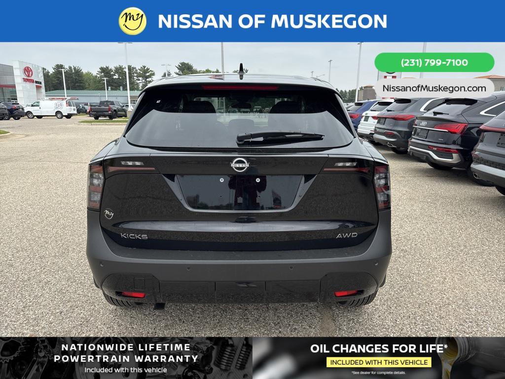 new 2025 Nissan Kicks car, priced at $27,180
