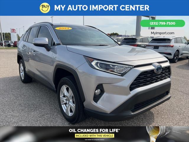 used 2021 Toyota RAV4 Hybrid car, priced at $26,057