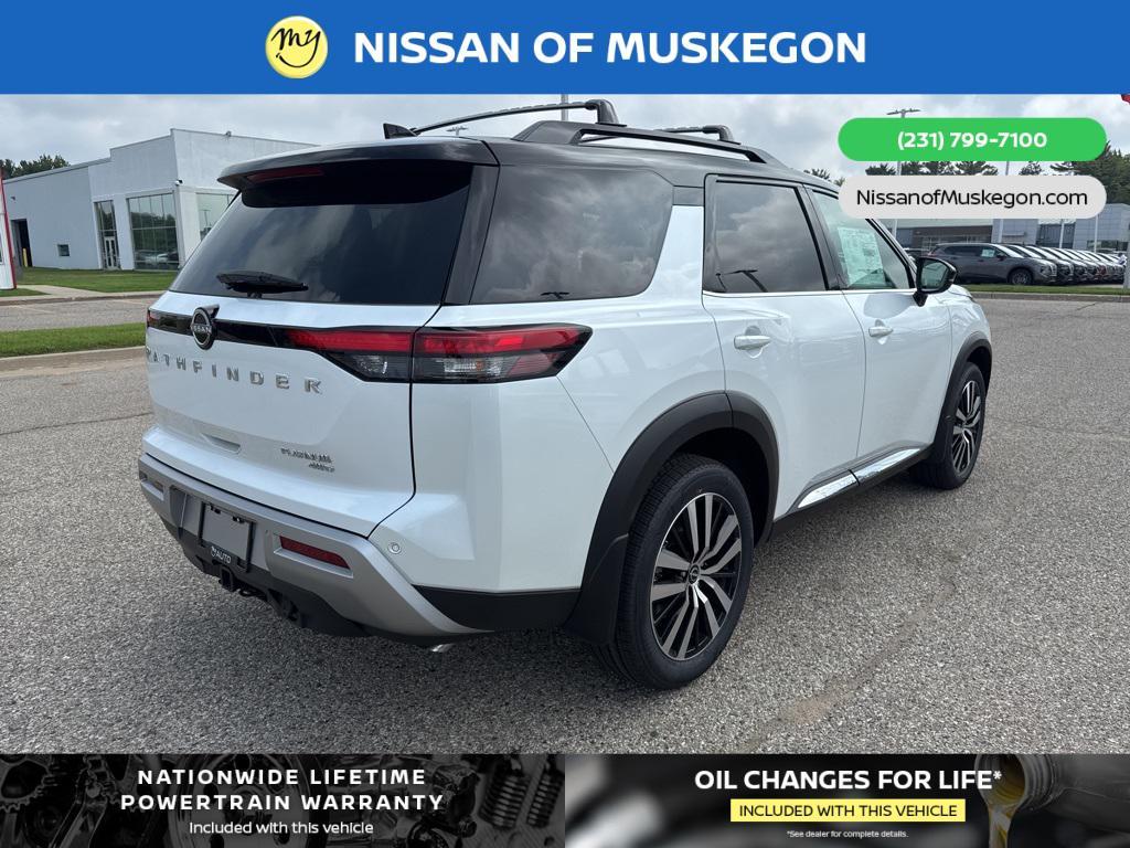 new 2025 Nissan Pathfinder car, priced at $54,485