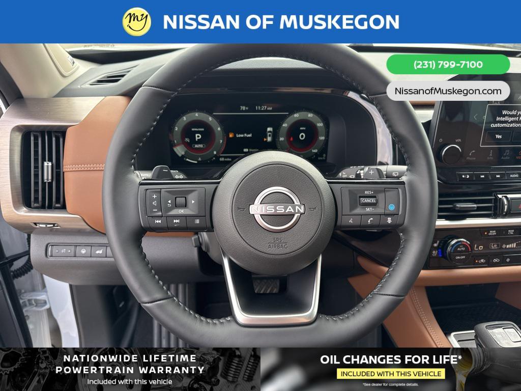 new 2025 Nissan Pathfinder car, priced at $54,485
