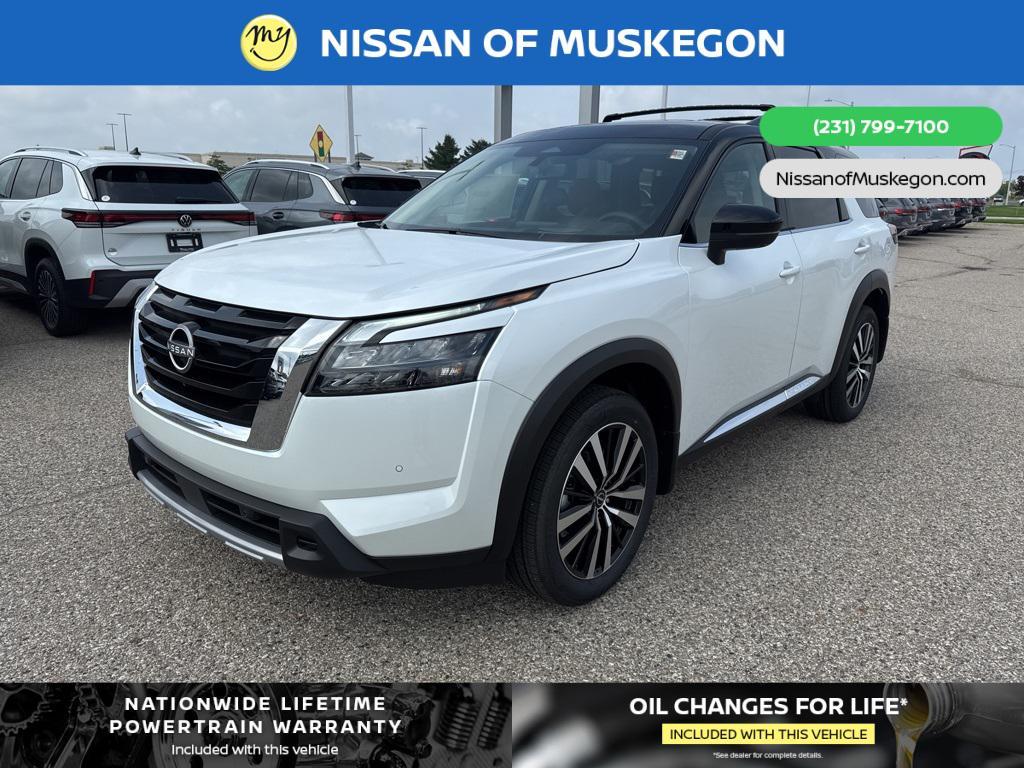 new 2025 Nissan Pathfinder car, priced at $54,485