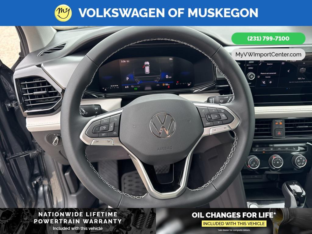 new 2025 Volkswagen Taos car, priced at $28,821