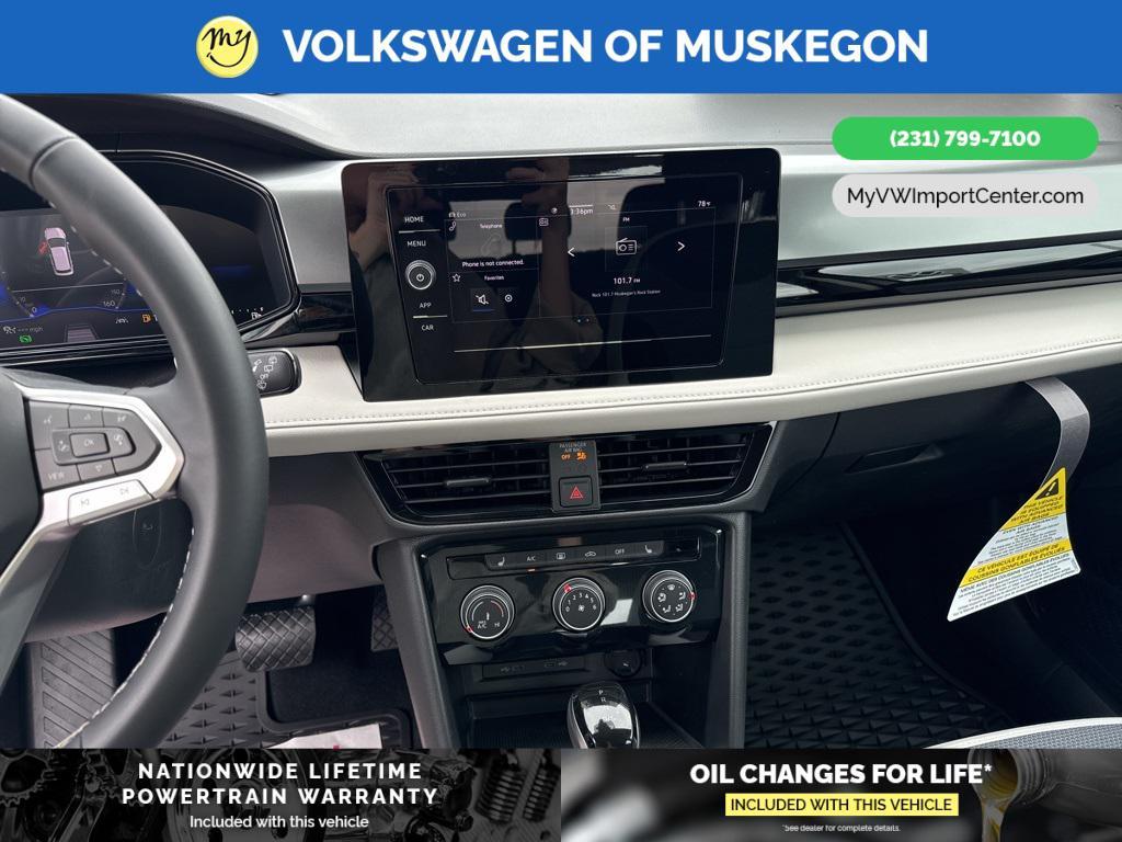 new 2025 Volkswagen Taos car, priced at $28,821