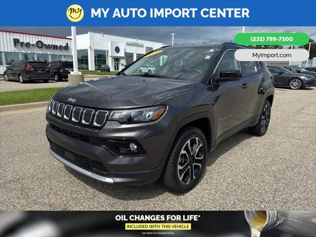 used 2022 Jeep Compass car, priced at $23,181
