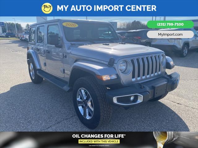 used 2020 Jeep Wrangler Unlimited car, priced at $30,252