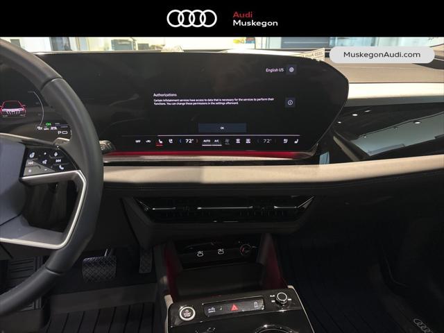 new 2025 Audi Q6 e-tron car, priced at $75,425