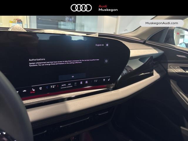new 2025 Audi Q6 e-tron car, priced at $75,425