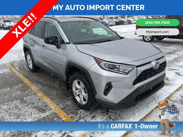 used 2021 Toyota RAV4 Hybrid car, priced at $27,522