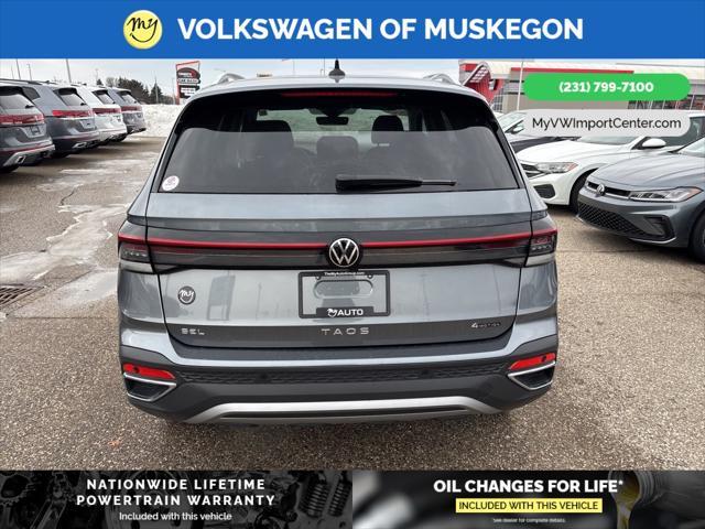 new 2025 Volkswagen Taos car, priced at $37,053