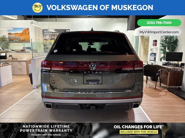 new 2025 Volkswagen Atlas car, priced at $46,854