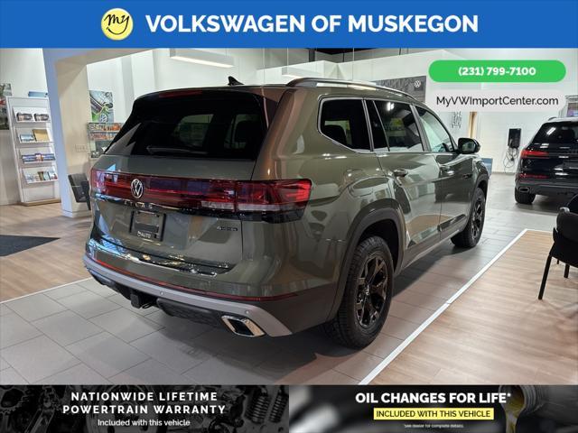 new 2025 Volkswagen Atlas car, priced at $46,854
