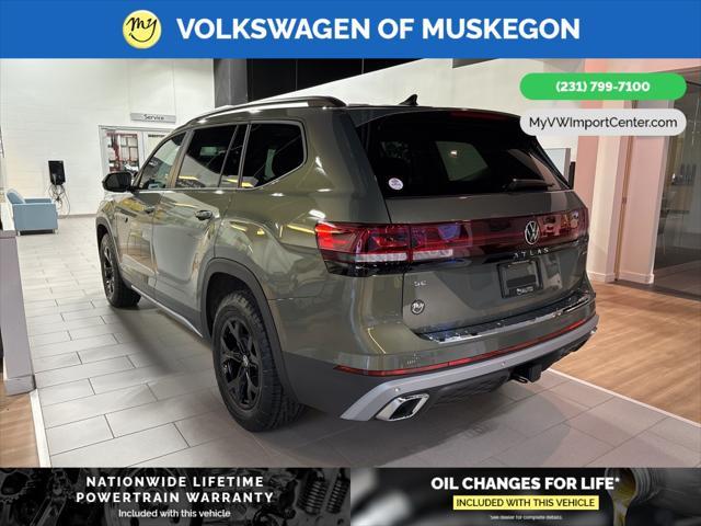 new 2025 Volkswagen Atlas car, priced at $46,854