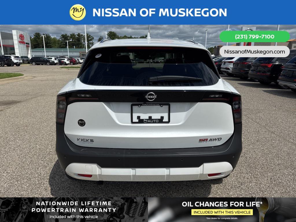 new 2025 Nissan Kicks car, priced at $32,635