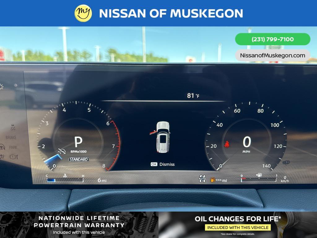 new 2025 Nissan Armada car, priced at $85,010