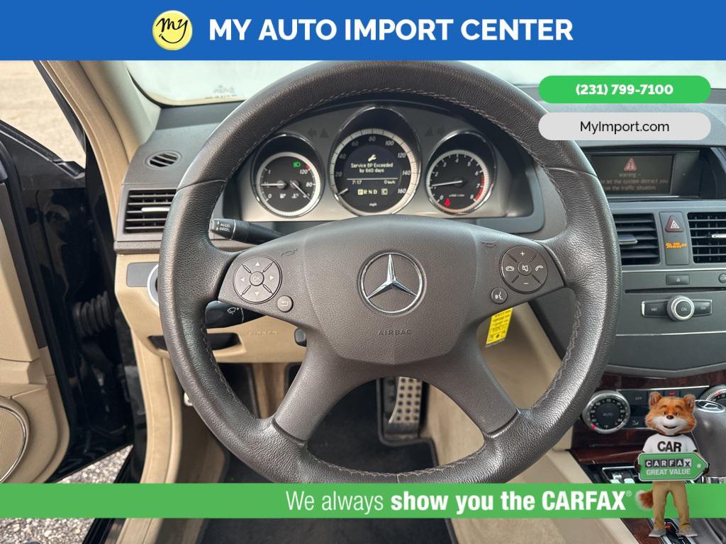 used 2010 Mercedes-Benz C-Class car, priced at $9,981