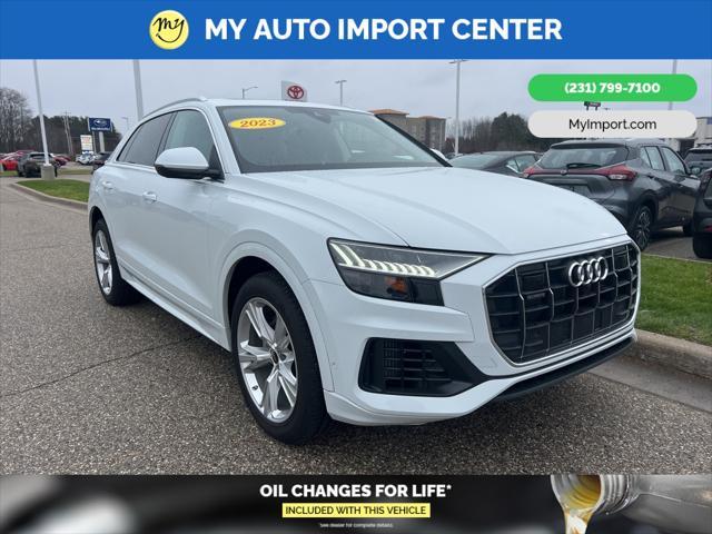 used 2023 Audi Q8 car, priced at $62,422