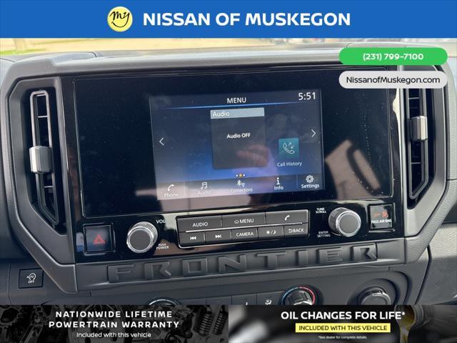 new 2025 Nissan Frontier car, priced at $35,071