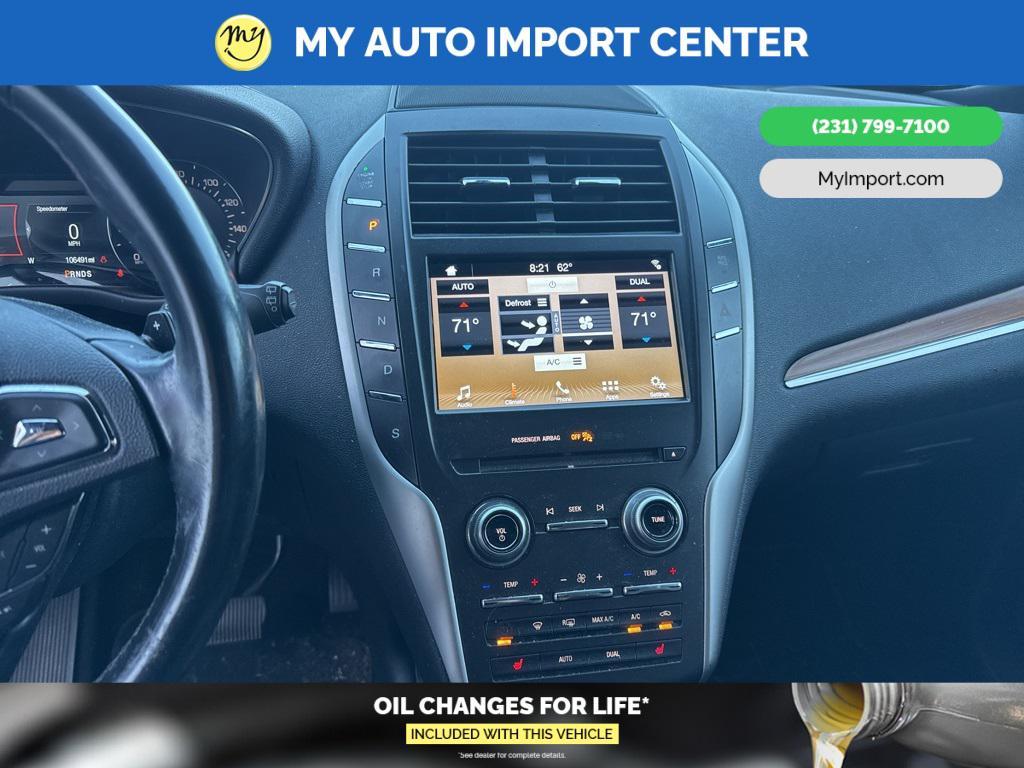 used 2017 Lincoln MKC car, priced at $12,245