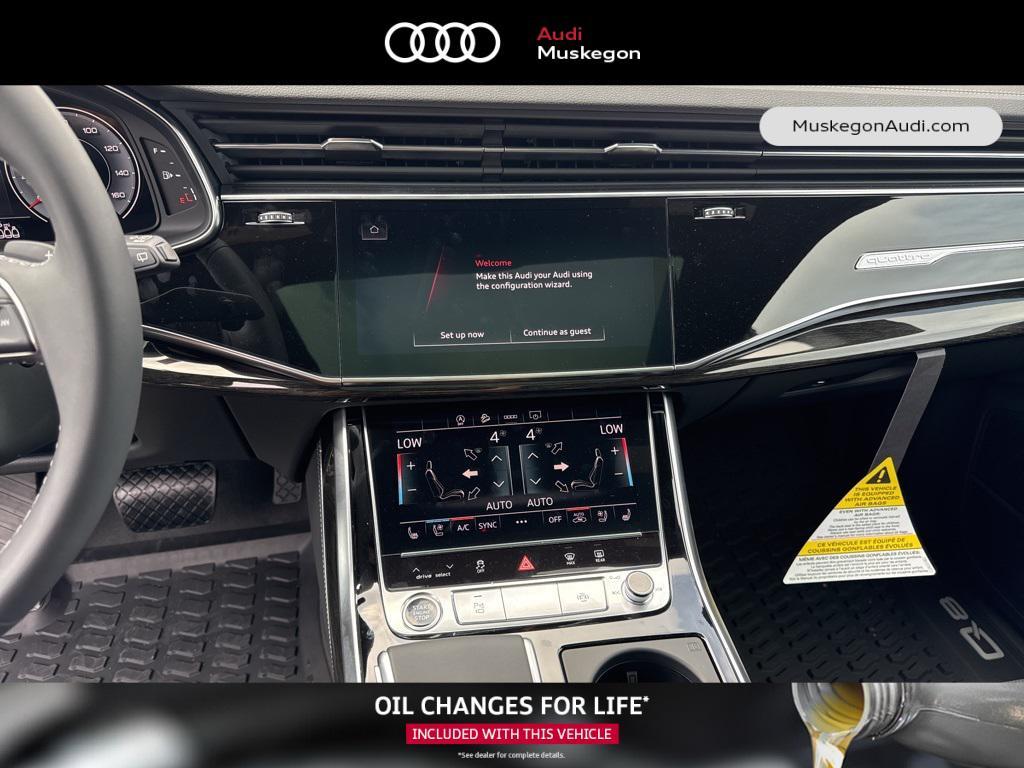 new 2025 Audi Q8 car, priced at $83,805