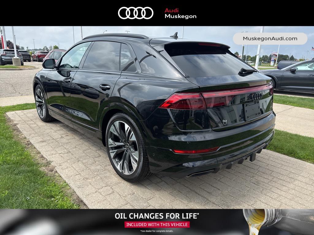 new 2025 Audi Q8 car, priced at $83,805