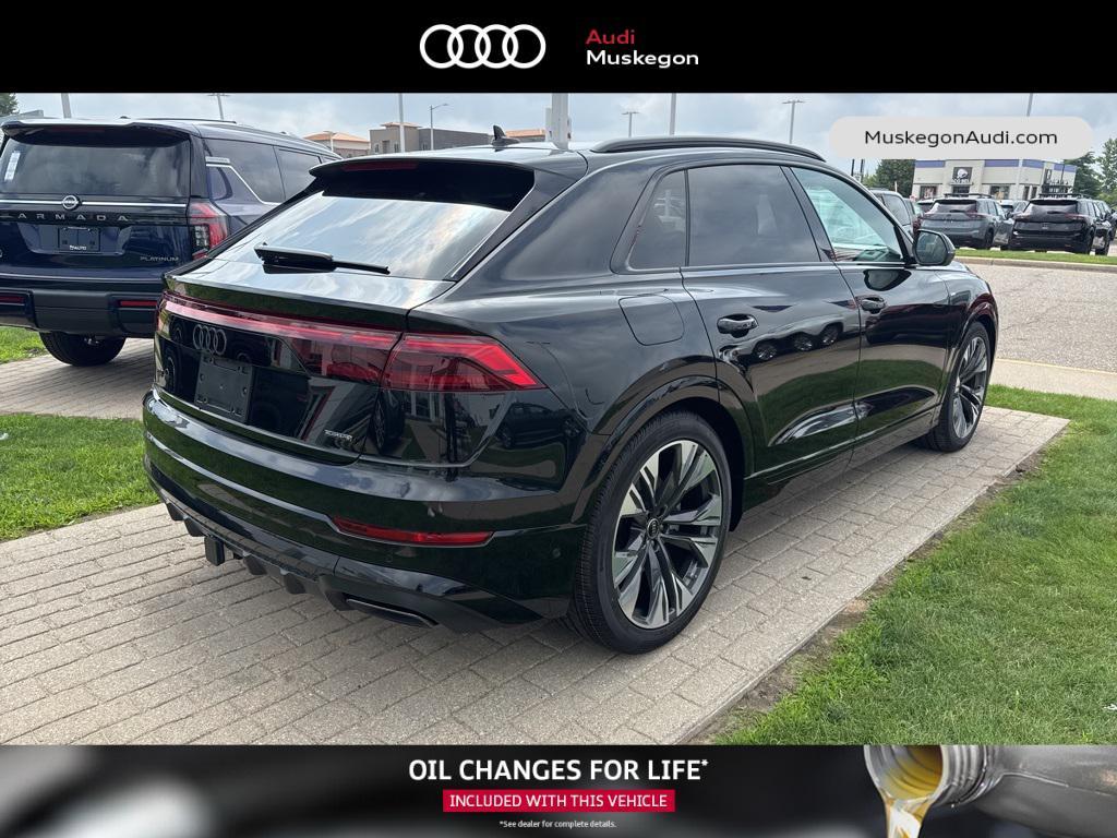 new 2025 Audi Q8 car, priced at $83,805