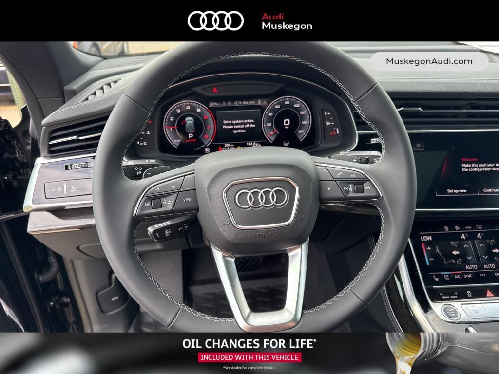 new 2025 Audi Q8 car, priced at $83,805