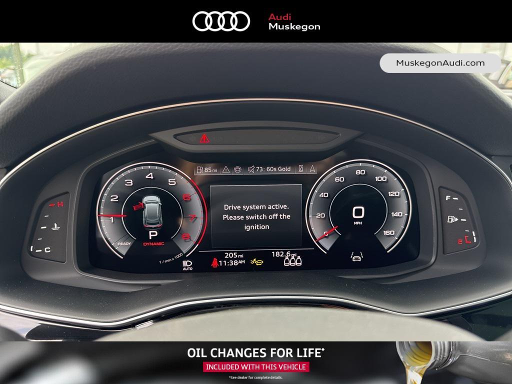 new 2025 Audi Q8 car, priced at $83,805