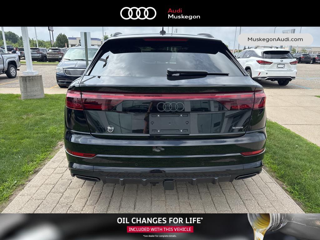 new 2025 Audi Q8 car, priced at $83,805