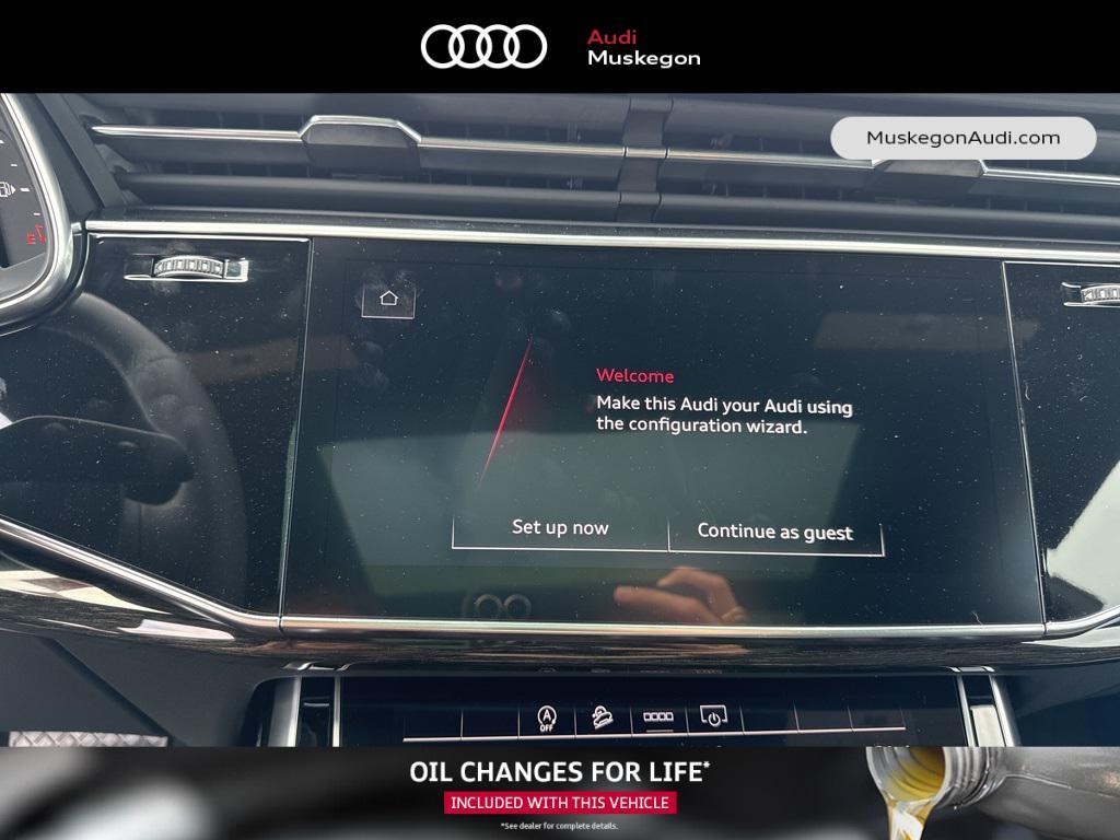 new 2025 Audi Q8 car, priced at $83,805
