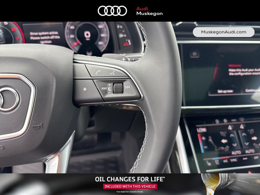 new 2025 Audi Q8 car, priced at $83,805