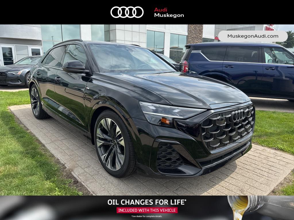 new 2025 Audi Q8 car, priced at $83,805