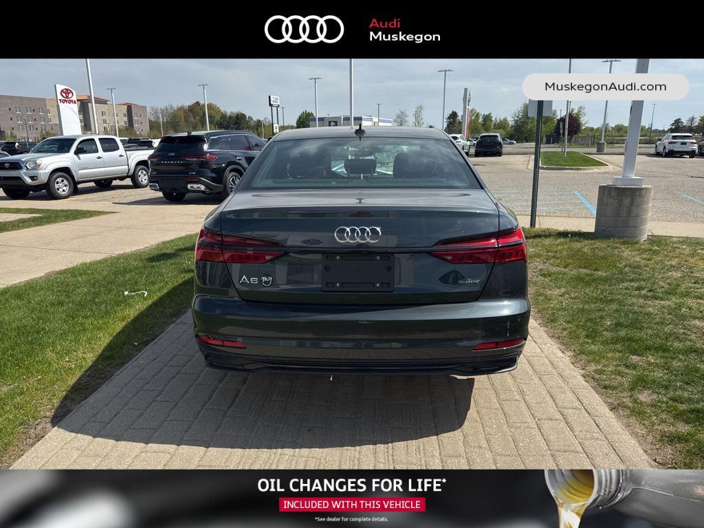 new 2025 Audi A6 car, priced at $58,015