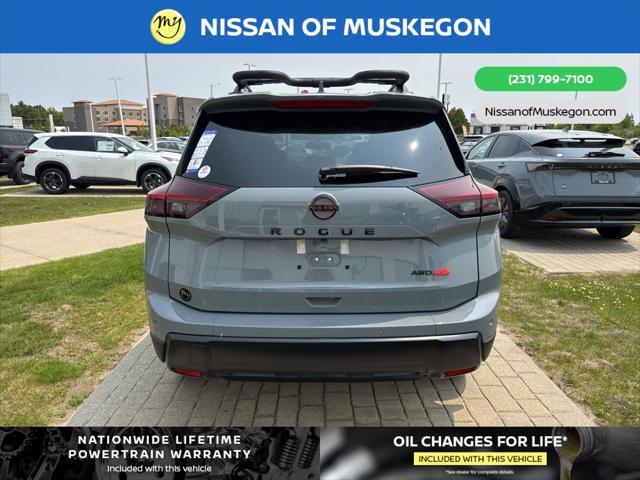 new 2025 Nissan Rogue car, priced at $36,201