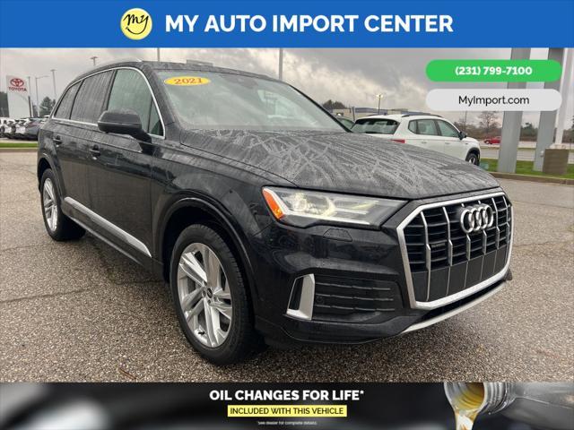 used 2021 Audi Q7 car, priced at $35,997