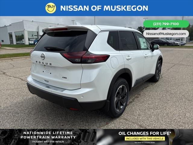new 2025 Nissan Rogue car, priced at $33,158