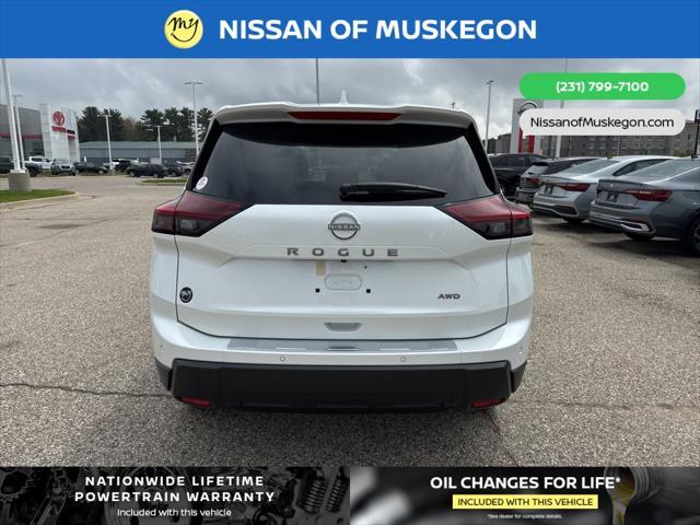 new 2025 Nissan Rogue car, priced at $33,158