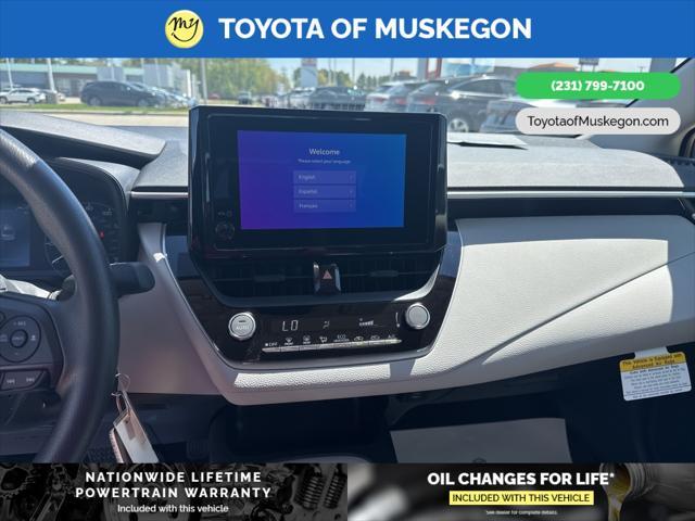 new 2025 Toyota Corolla Hybrid car, priced at $27,153